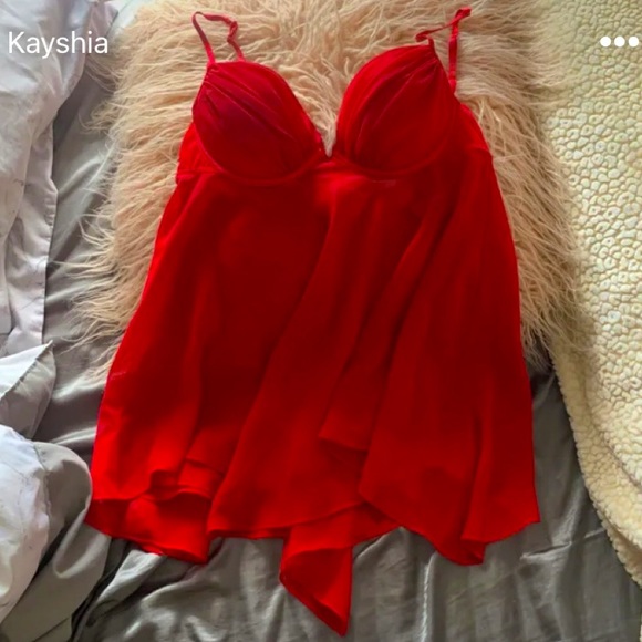 Red Baby Doll - Picture 2 of 2